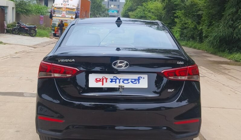 
								VERNA SX (O) SUNROOF 2019-20 MODEL DIESEL full									